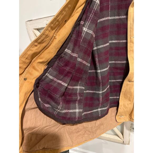 Vintage Scandia Woods size large chore jacket barn coat removable lining - Picture 4 of 7